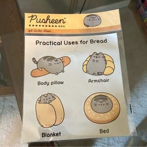 NWT Pusheen Sticker Sheet
